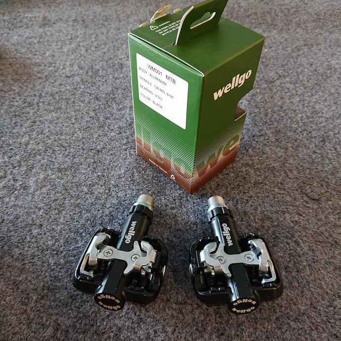 Pedal Sepeda MTB CLEAT WELLGO WM001 BEARING