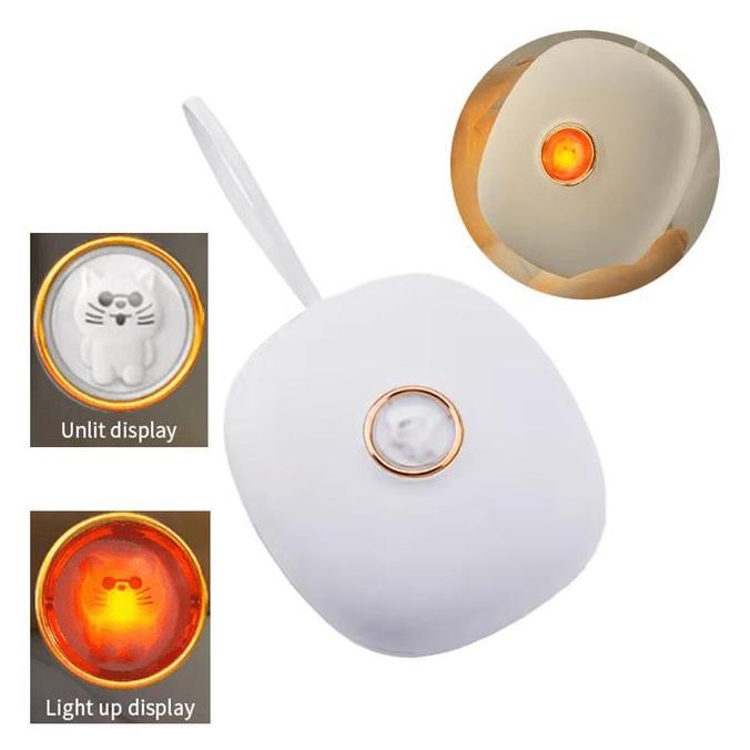 Jam Alarm LED Getaran Powerful Vibration Rechargeable 1200mAh