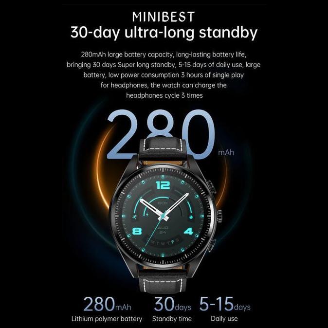 Gavanazz - MINIBEST F26 Smartwatch + TWS 3-in-1 Wireless Earphone In-Ear