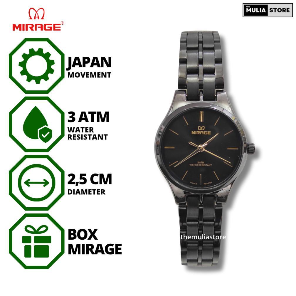 MIRAGE Jam Tangan Wanita Mirage Original 18602 L Analog Jam Tangan
