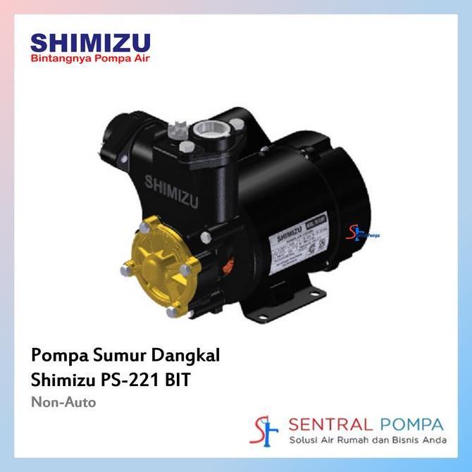 Pompa Air Sumur Dangkal Shimizu Ps 221 Bit Mesin Pompa 200 Watt Manual Terbaik