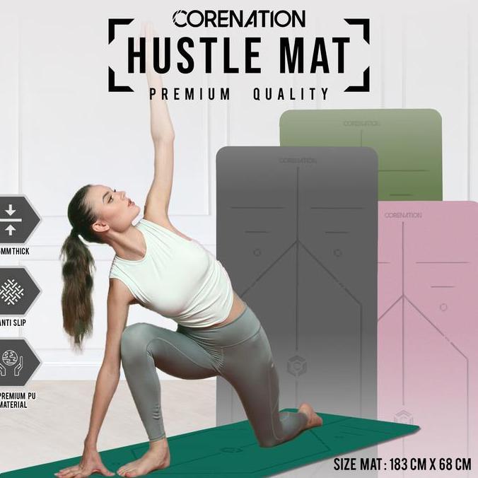 yaba_ban9 - CoreNation Hustle Mat - Matras Yoga / Workout Mat Fitness