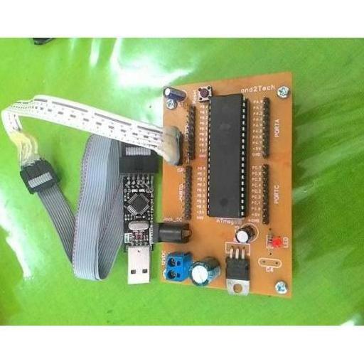 Promo Sistem Mininum + IC ATMEGA16 + USB Downloader Diskon