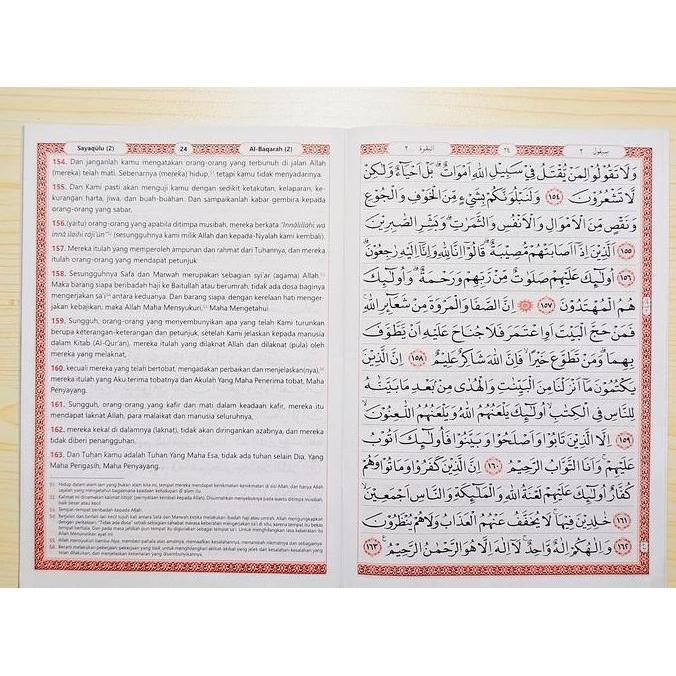 Al-Quran MUJAZZA Per Juz Terjemah Akbar Samad Uk B5 KALP isi 30 Juz Al-Quran Terjemahan PerJuz