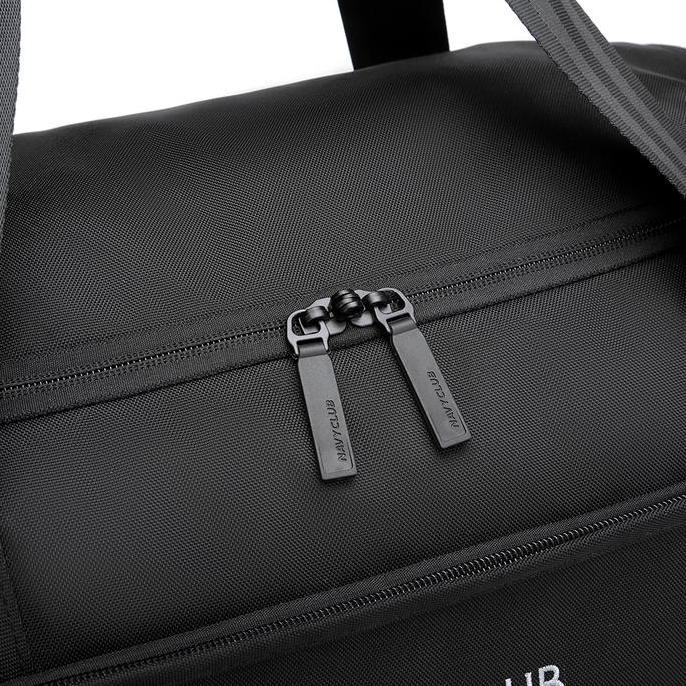 NEW NAVY CLUB TAS TRAVEL BAG PRIA & WANITA HGJ DUFFLE BAHAN 500D NYLON DENGAN TALI SELEMPANG TEBAL H