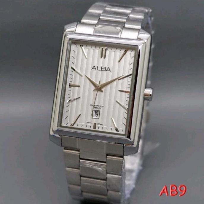 Jam Tangan Pria Alba Tggl Aktif Disean Kotak jam tangan mewah free box