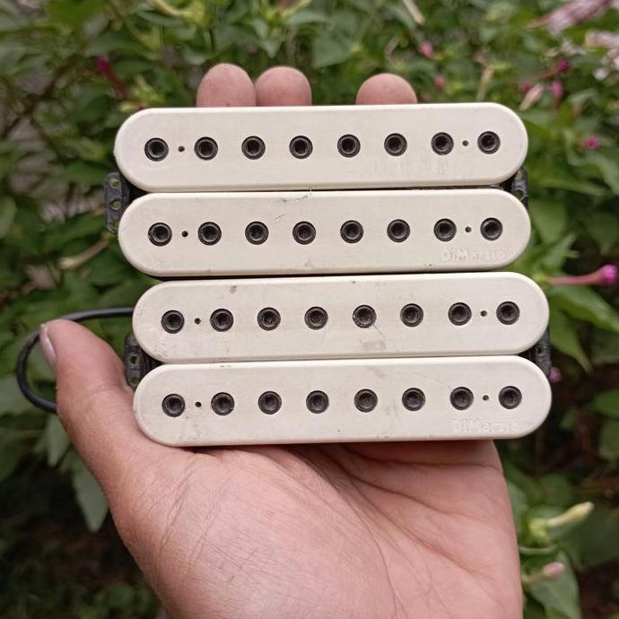 Pickup Gitar Dimarzio Ionizer 8 String Humbucker Set
