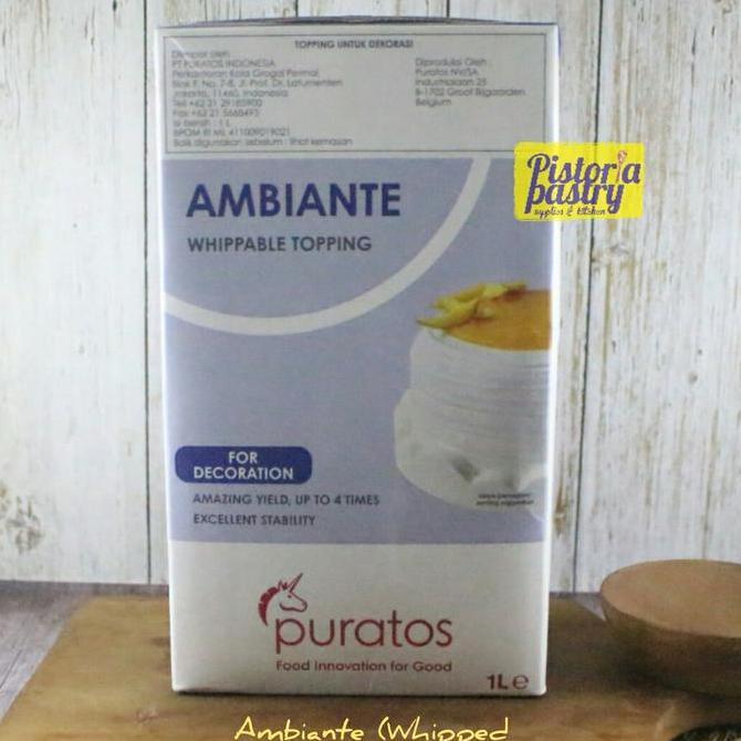 Ambiante Whippable Topping (Whipped Cream - Cair)