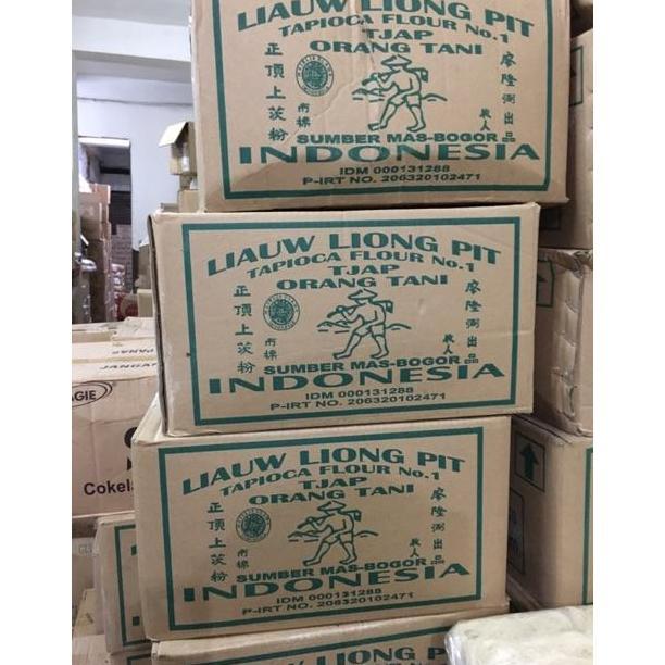Murah Sagu Tani Dus 1Kg X 10Bks / Sagu Liong Pit / Tapioca Flour / Liauw Liong Pit Kardus / Liong Pi