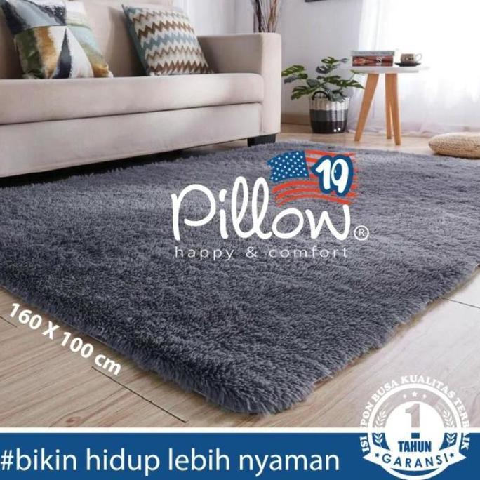 Karpet bulu rusfur Size 160x100 PILLOW ORIGINAL