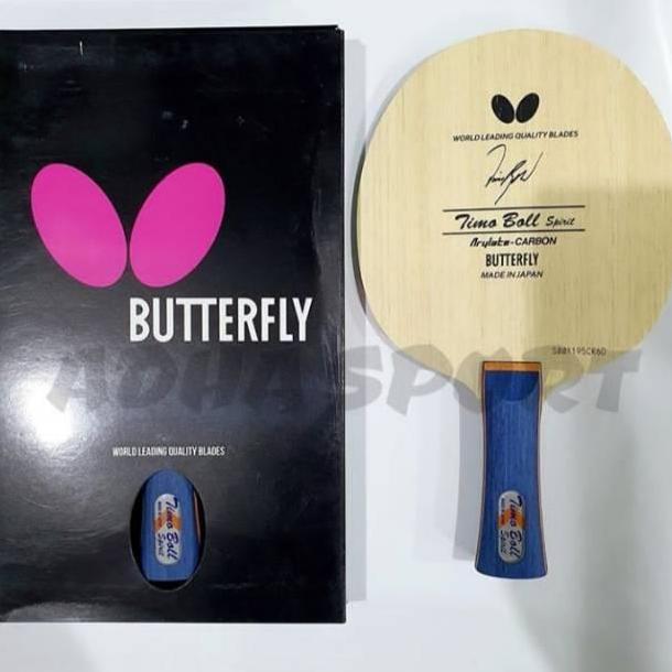 TERBARU - Kayu Bet / Blade Butterfly Timo Boll Spirit [FL] 30811 / TB Spirit [FL] 30811 Original Spo