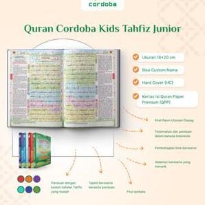 Al Quran Hafalan Custom Nama Tahfiz Junior Quran Cordoba B5