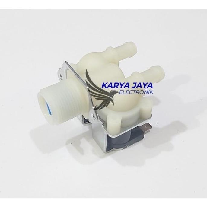 Selenoid Water Inlet Valve 2 Inlet Mesin Cuci Sharp Front Loading - Selenoid Mesin Cuci Sharp Double