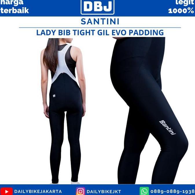 Diskon Santini Lady Bib Tight Gilevo Padding