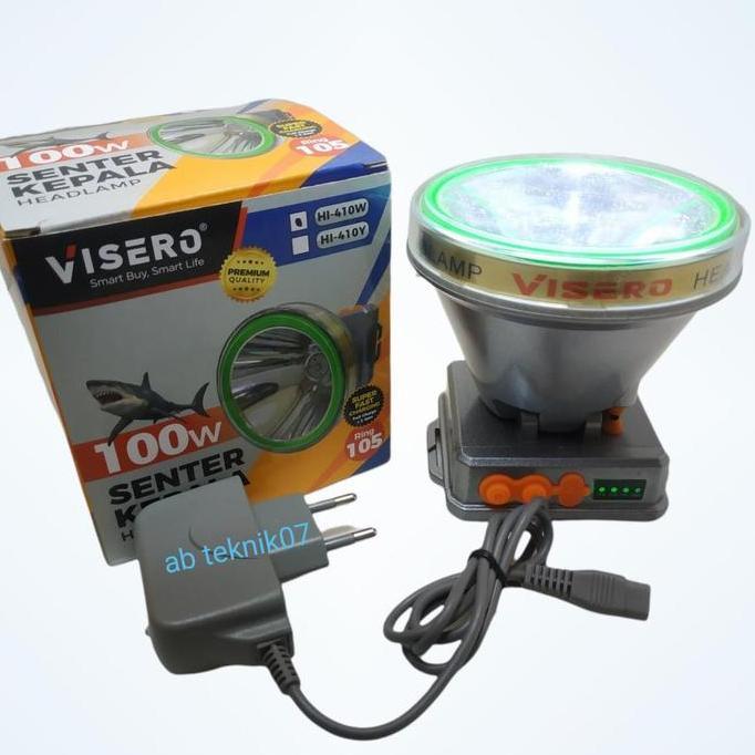 Diskon Senter Kepala 100Watt Visero Super Terang
