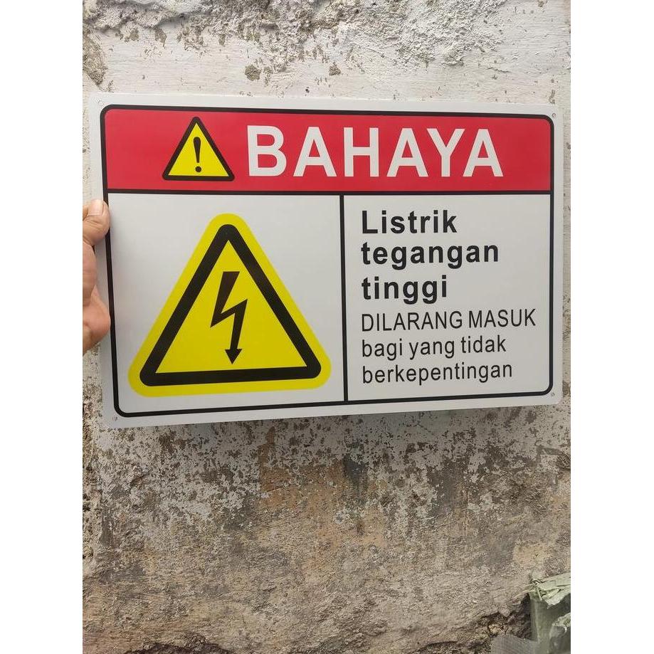 Bahaya Listrik Tegangan Tinggi  Sale