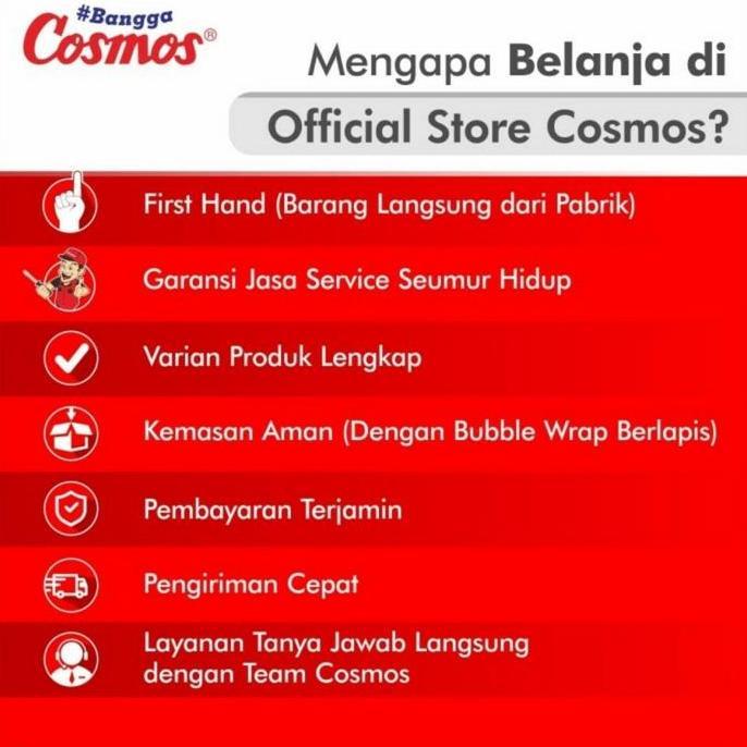 COSMOS Rice Cooker Gas Jumbo 20 Liter CRJ-3020 G/CRJ-3020G/CRJ3020G