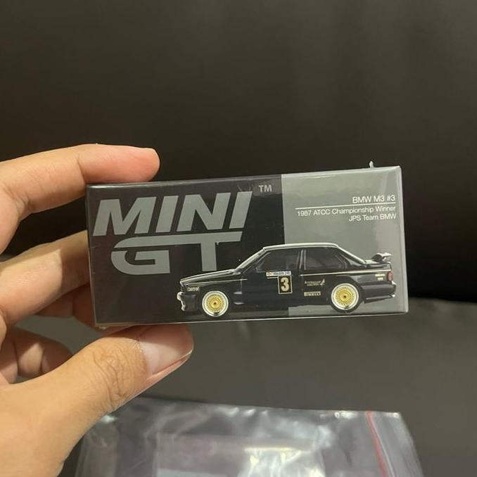 Mini GT 608 BMW M3 #3 JPS Team BMW Fullset With Decals JPS Team