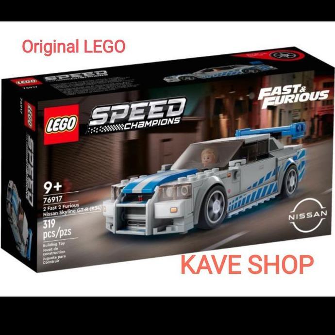 LEGO 76917 Speed Champion : 2 Fast 2 Furious Nissan Skyling GT-R (R34)