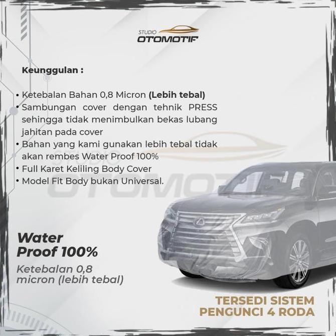 Murah Body Cover mobil MG4EV MG4 EV Transparan Premium 0.8 Micron Non COD