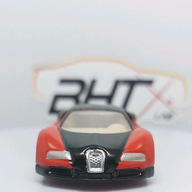 Hot Wheels Bugatti Veyron Red & Black 2003 First Editions Loose Hotwheels