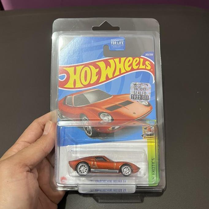 Hot Wheels 71 Lamborghini Miura SV Super Treasure Hunt THS STH FS 2022 Factory Sealed