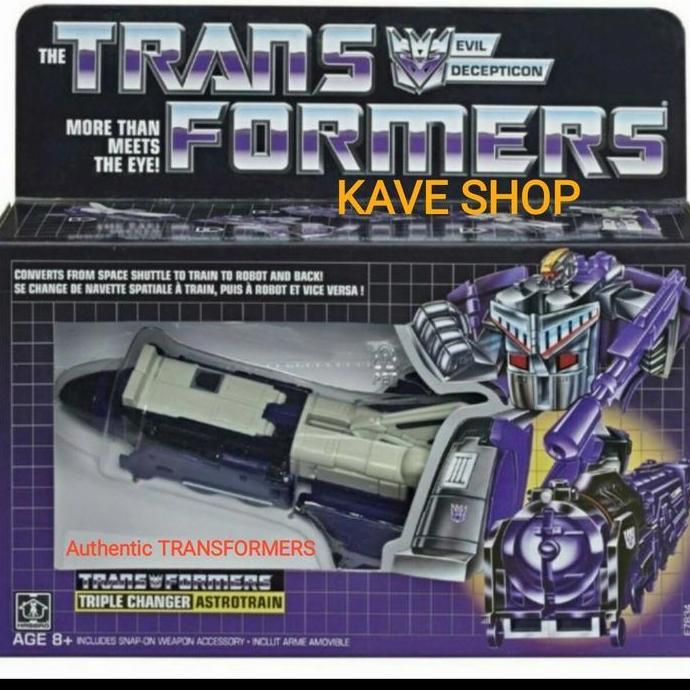 Transformers Triple Changer ASTROTRAIN - Authentic - HASBRO - NEW