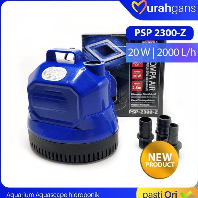 Pompa Air Aquarium Kolam Koi Kandila Psp 2300 Z Power Head Aquarium 2000 Lh Kualitas Terbaik Harga T