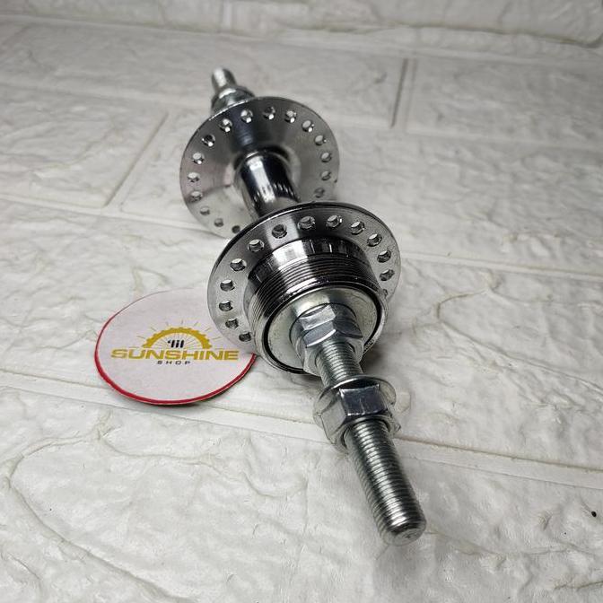 Promo Hub Bos Roda Belakang 40H Polo Single 1 Speed Double Drat Gir Freewheel Sepeda Onthel 28 Ontel