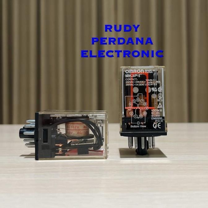 RELAY MK3P 11P 11 PIN KAKI 110VAC AC 110V 110 VOLT RESTOCK
