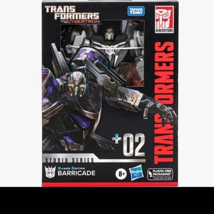 Transformers HASBRO Siege WFC : Barricade - Authentic TRANSFORMERS