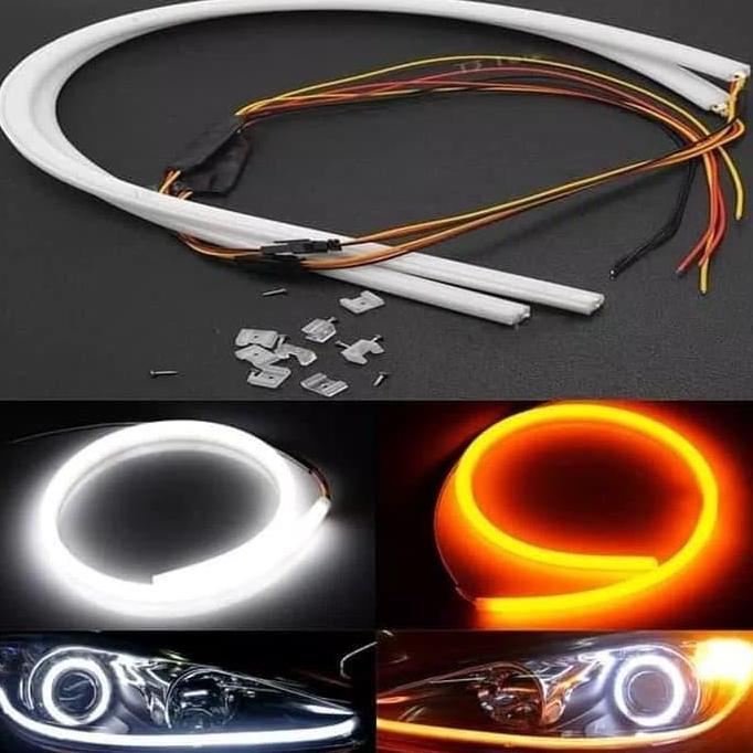 Lampu LED Alis Drl Brio 60cm/ Lampu LED Alis Running Headlamp Brio PREMIUM