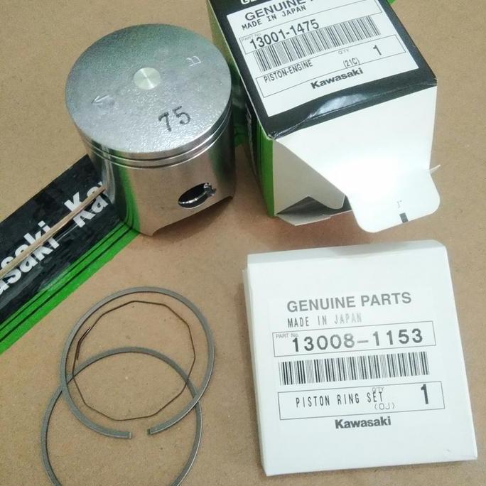 piston seher ninja r rr B75 dan ring ori PREMIUM