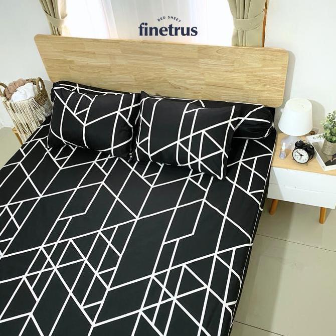 Finetrus - Sprei 180x200x30 Sudut Karet Tebal 30 cm