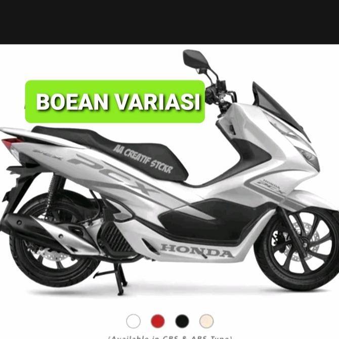 Promo Cutting Sticker Pcx 150 Putih Hitam