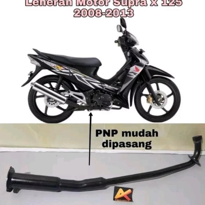LEHERAN KNALPOT STANDAR SUPRA X 125 BESI MOTORCYCLE ORIGINAL DAN TERPERCAYA