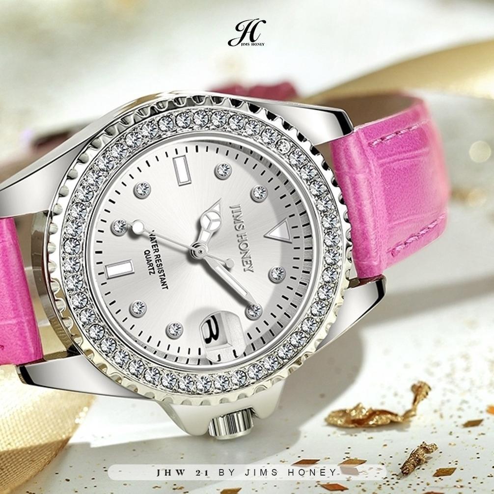 Jims Honey JHW 21 Jam Tangan Wanita Anti Air Mewah Jam Tangan
