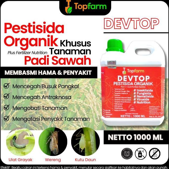 Obat Semprot Hama Padi 1 Liter - Obat Penyakit Tanaman Padi Sawah - Obat Pembasmi Hama Padi / Obat W