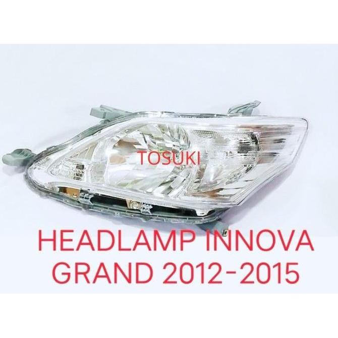HEADLAMP INNOVA GRAND 2012 2013 2014 2015 HEAD LAMP INOVA LAMPU UTAMA Original