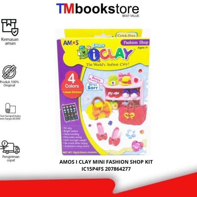 New- AMOS I CLAY MINI FASHION SHOP KIT IC15P4FS 207864277