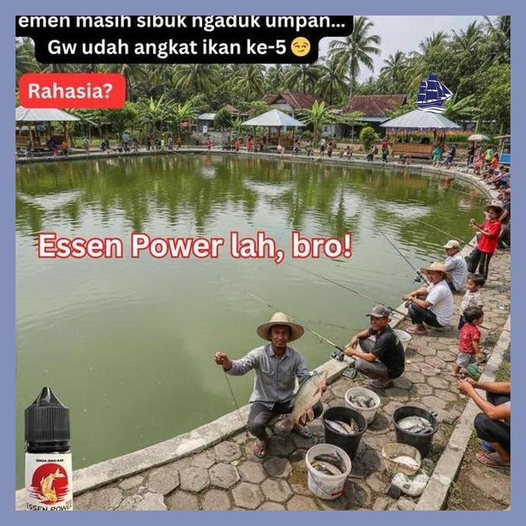 (PANCING) ESSEN POWER KWENI WALANG 30ML ESEN MANCING SEMUA JENIS IKAN MAS LELE NILA PATIN GABUS BAWA