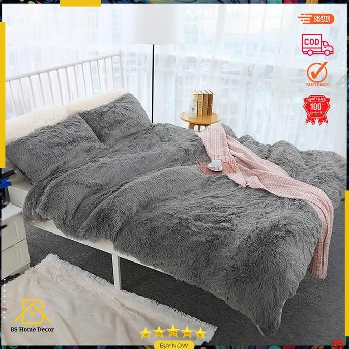 Selimut Berbulu Rasfur Berkualitas 200x160cm