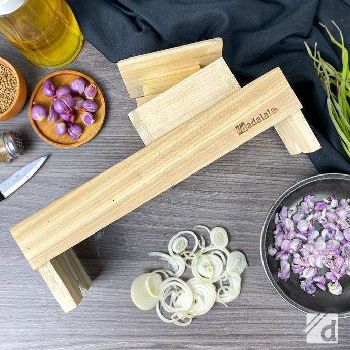 New- Alat Bawang Manual Dari Kayu Pinus, Kualitas Terbaik