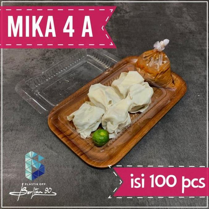 New- Mika Plastik 4A - Mika Kue Makanan Jajanan / Plastik Mika Kemasan 4A