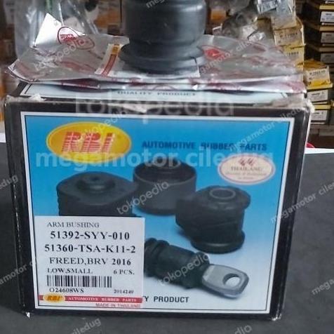 Bushing/Bosh Arm Bawah Kecil Brv,Freed,Mobilio, Jazz Rs Rbi Thailand