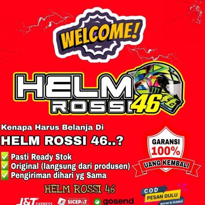 NEWKaca Visor INK Centro pnp DJ MARU Maxi Slide GIX G2 DYR Iridium Silver Blue Gold Bening Hitam Pel