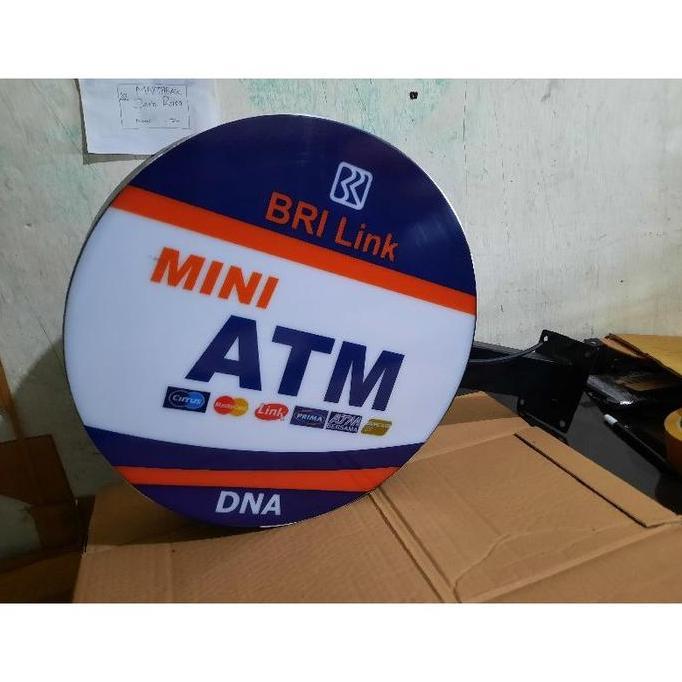 New- Neon Box Agen BRI BNI MANDIRI Dan Bank Lain