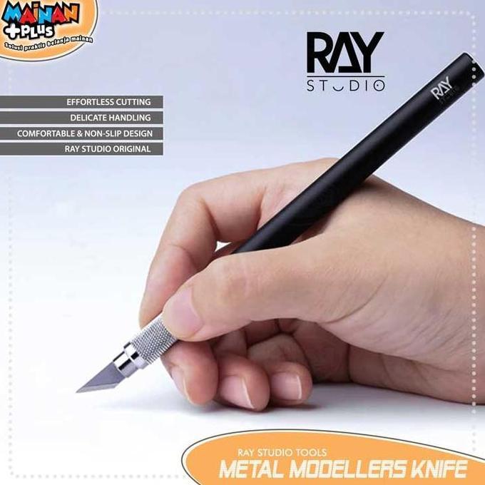 RAY STUDIO FULL METAL MODELERS ART KNIFE Cutter Gundam Gunpla Model Kit Tool