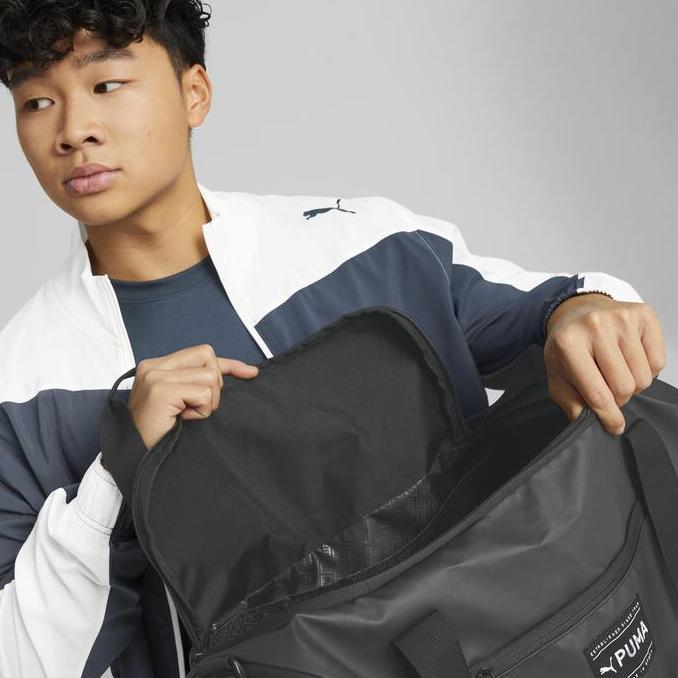 NEW PUMA TAS DUFFEL PUMA FIT BLACK ORI