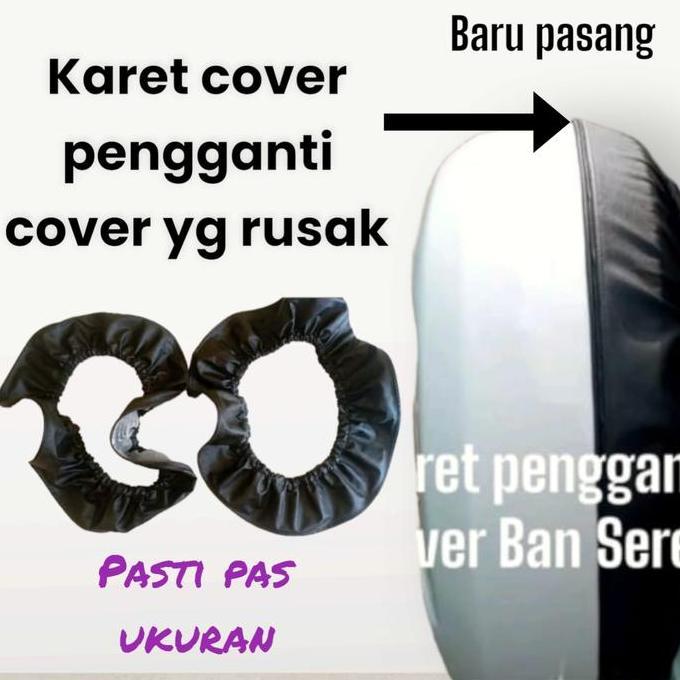 karet cover konde blakang rush terios Escudo taruna bahan kulit sintetis Sparepart  Accessories Tire